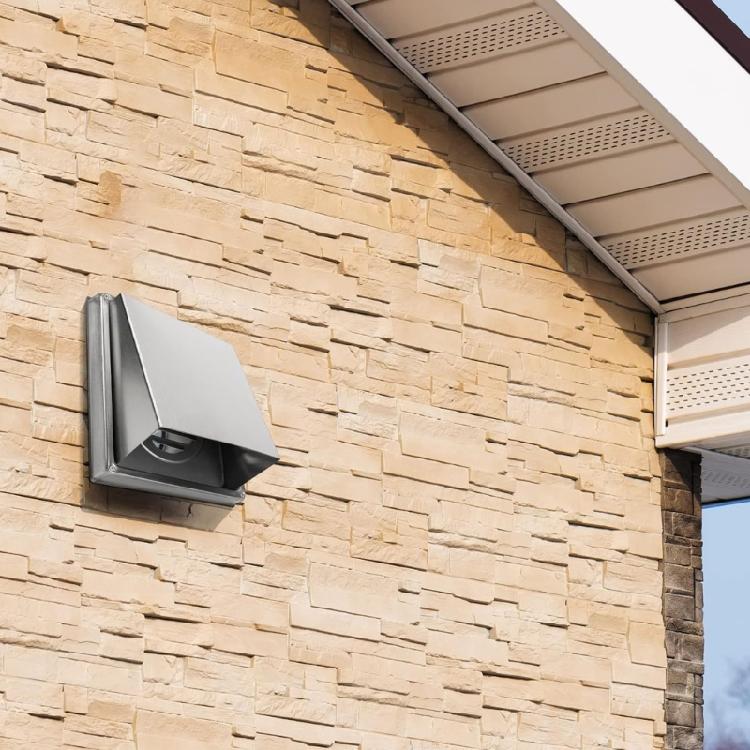 Wall Air Vent Outlet Stainless Steel Extractor Fan Vent Cover Ducting Ventilation Exhaust Grille Cover Easy To Install