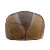 New Vintage Plaid Beret Men Women Visor Flat Cap Summer Thin Retro Soft Top Newsboy Hat Casual Female Berets Boina Adjustable