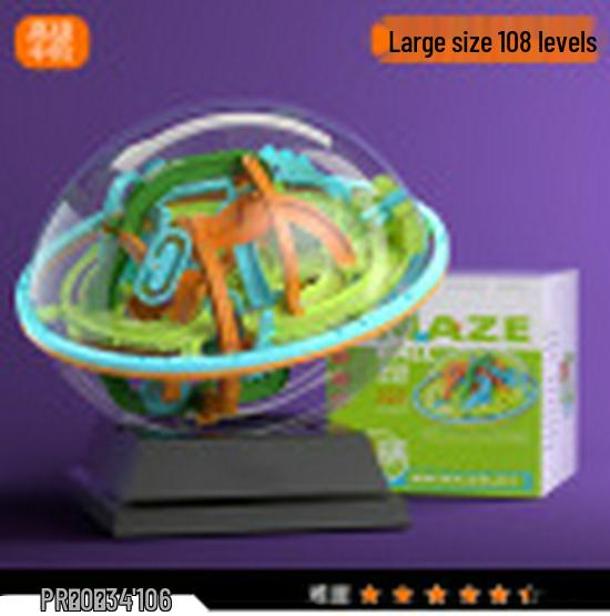 3D Maze Ball Puzzle: Educational Toy for Kids 6-8.