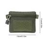 Clutch Bag 1000D Nylon Coin Card Holder Storage Pouch Durable Lightweight Design For Outdoor Daily Use