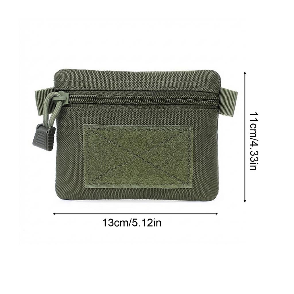 Clutch Bag 1000D Nylon Coin Card Holder Storage Pouch Durable Lightweight Design For Outdoor Daily Use