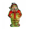 Battery Powered LED Festival Lights Light Up Christmas Ornament, Lighted Santa Bell Sock Creative Tree Hanging Decor House Decoration for Tree,