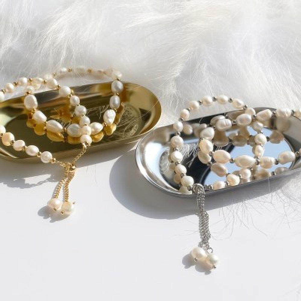 Choose One of Four Natural Freshwater Pearl Bracelets