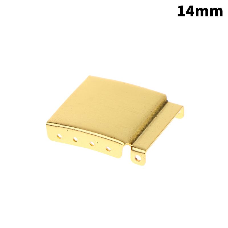 

teel Watch Strap Extender Clasp - Step Gold/Silver Color, 12-24mm Adjustable Bracelet Extension for Watch Repair & Adjustment