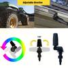 1pc Heavy-Duty 360° Rotating Nozzle Adjustable High-Pressure Spray Head Compatible With Lavor Series High-Pressure Washers