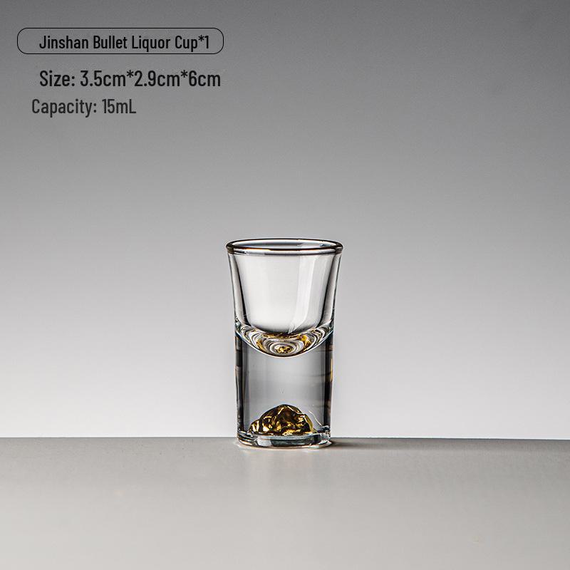 

B52 Ластівка Кристал Золота фольга Цзіньшань Стакан для коктейльної шотової чарки