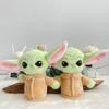 Grogu Star Wars Plush Toy Keychain Collectible Children Girl Gift 12cm Pp Cotton