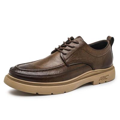 Handgefertigte Herrenschuhe aus echtem Leder, bequeme lässige Lederschuhe, Mokassins, flache Herrenschuhe