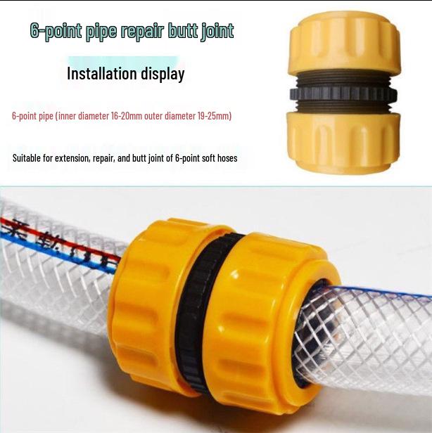 High-Pressure Car Wash Water Gun with 4-Point Soft Hose Connector