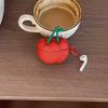 Three-dimensional Cherry for AirPods 1 Generation Earphone Cover Apple Pro1/1 Generation Bluetooth Cartoon Silicone Protective Cover