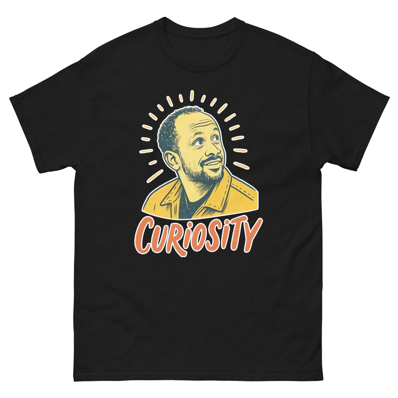 Curiosity Emotion Illustration Bright Vibe T-Shirt XXL
