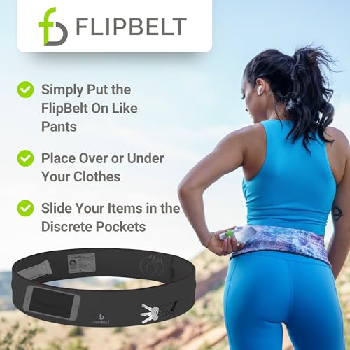 FlipBelt Classic FBC Carbon XS Waist Pouch