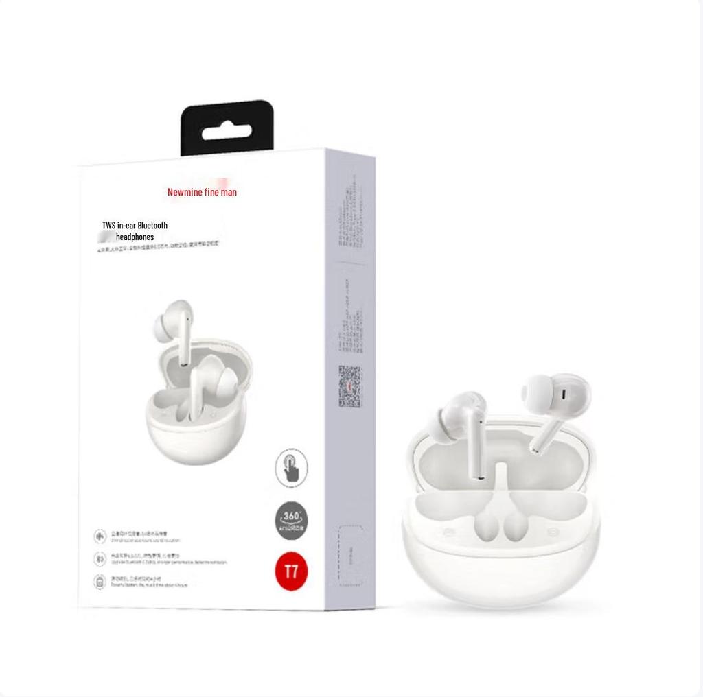 Newman T7 Wireless Bluetooth Headphones: 13mm Wide Sound Field Unit with Full-Range Immersive Sound.