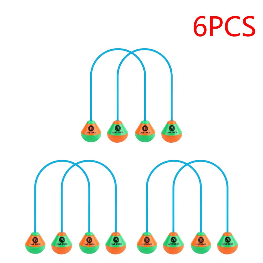 2pcs/set Swimming Game Aids Dive Door Funny Underwater Swimming  Reusable Diving Training Crossing Rope Door Pool Water