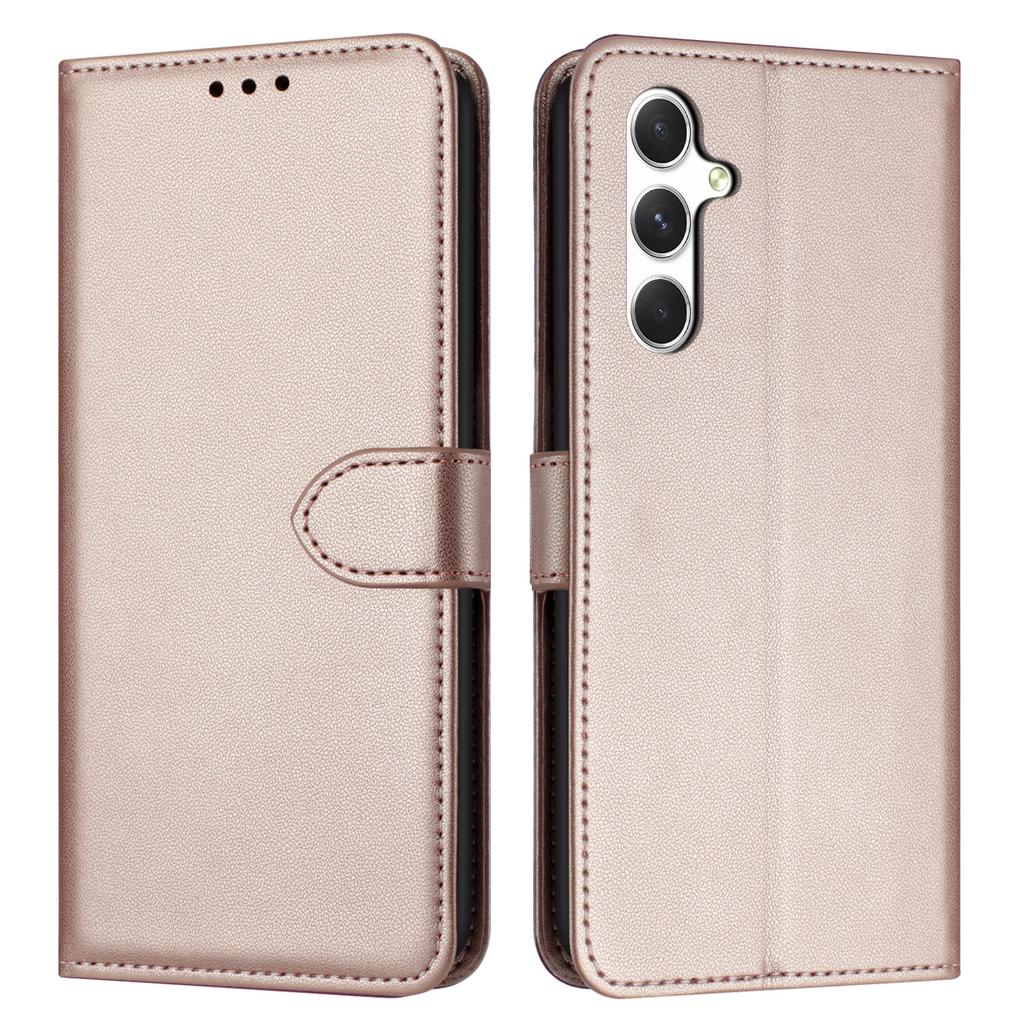 For Samsung Galaxy A17 5G Case Stand Wallet Leather Phone Cover with Strap