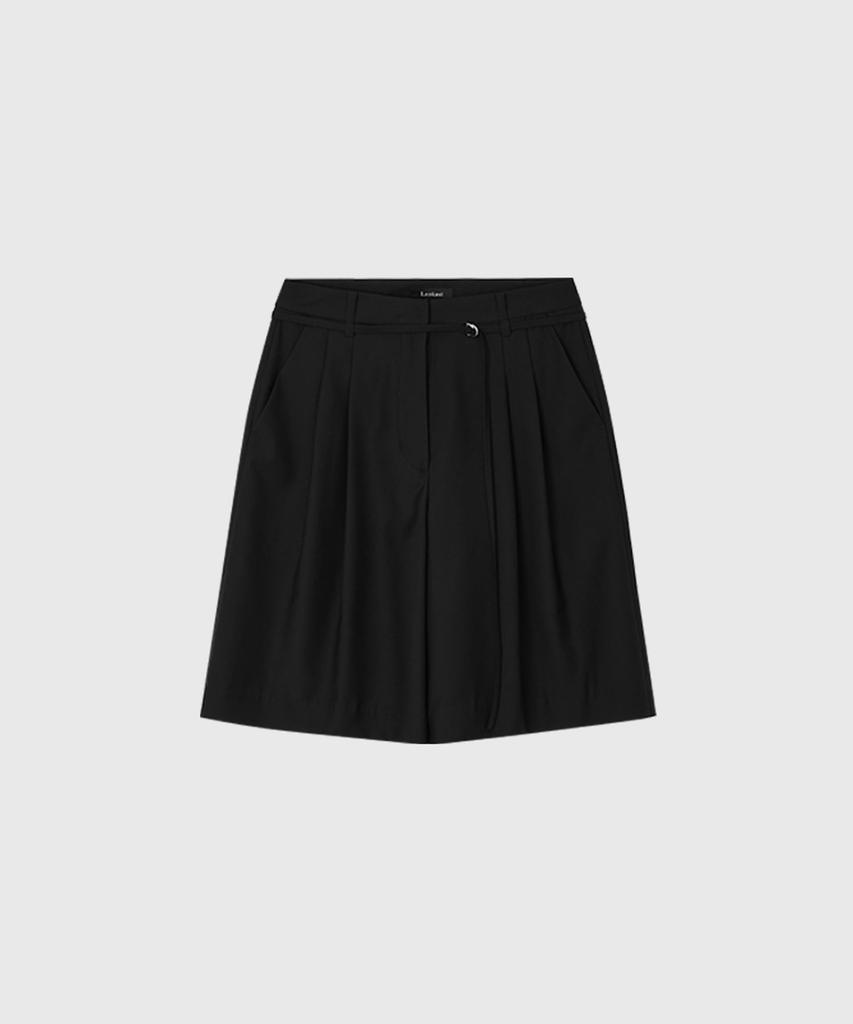Lugkaeseuteu Ashley Bermuda Half Pants_Black