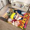 Naruto Anime Carpet with Characters and Colorful Background Design Suitable for Use As an Anti-slip for Living Room Bedroom Sofas