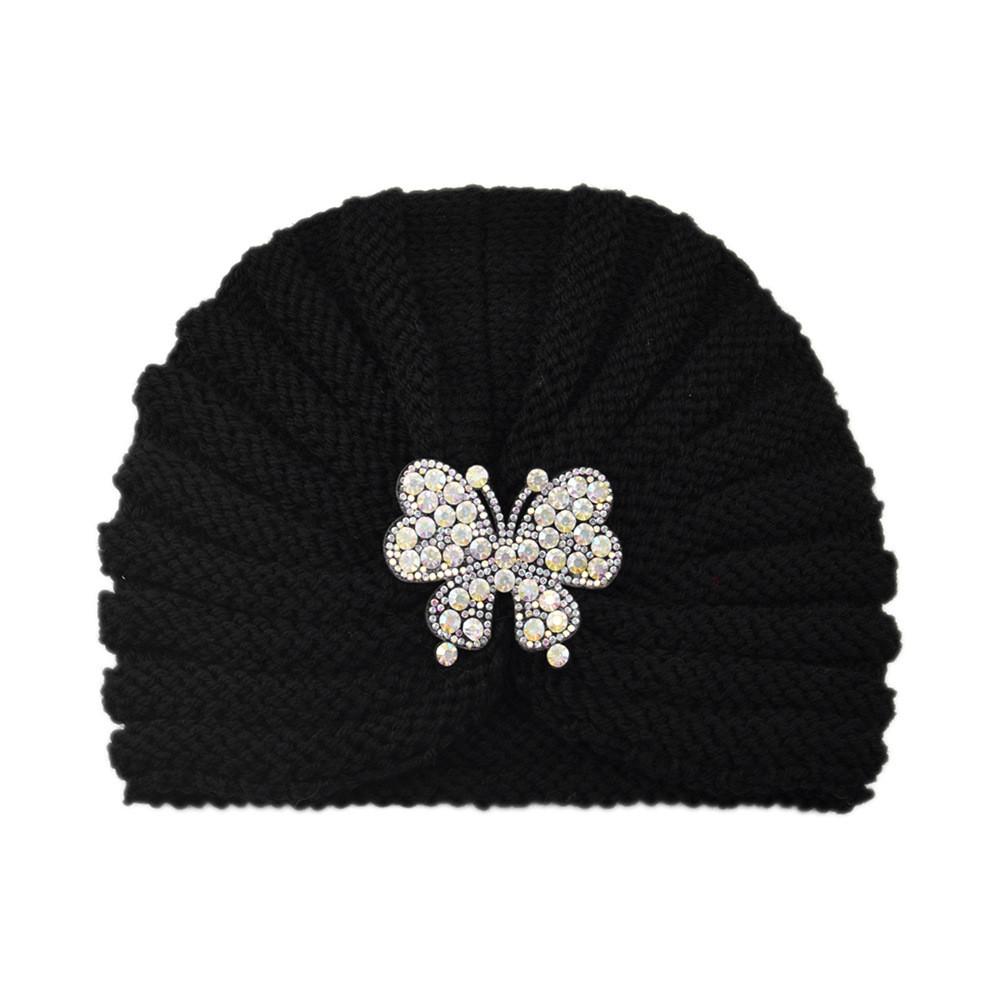 Butterfly Knit Hat For Women With Breathable Warmth For Autumn And Winter