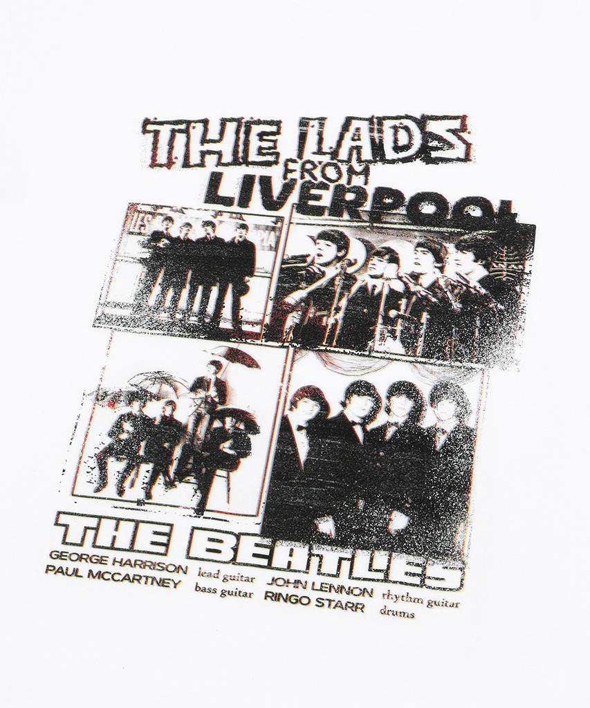 MAINBOOTH [Beatles] Koszulka Liverpool (Biały)