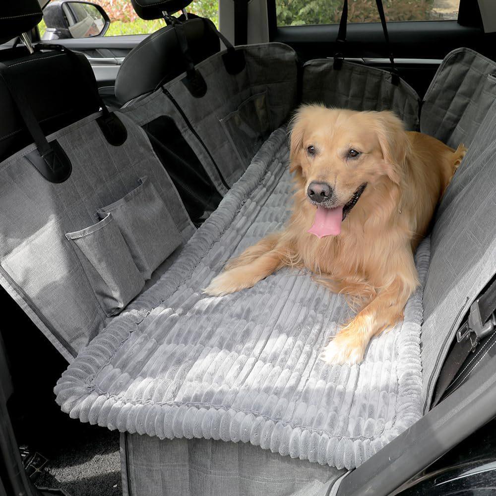 Plush Non-Slip Car Backseat Pet Cushion and Sofa Pad