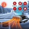 Portable Car Winter Fast Heating Electric Heated Fan Auto Windshield Defogging Heating Cooling Truck RV SUV Travel Camper Tools