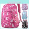 Frozen Backpack For Kids With Oxford Fabric And Breathable Design For School Travel** Characters Included)
