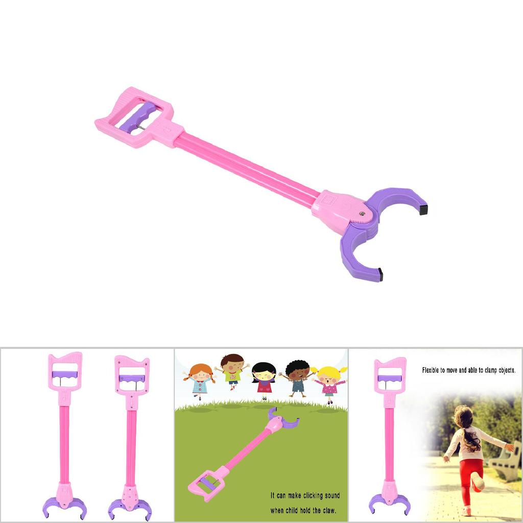 Children Intelligence Toy Hand Claw Grabber Kids Grabbing Pick Up Toys(Pink)