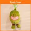 Cute Cartoon Eggplant Food Plush Toy Keychain Pendant For Bag Decor And Gifts