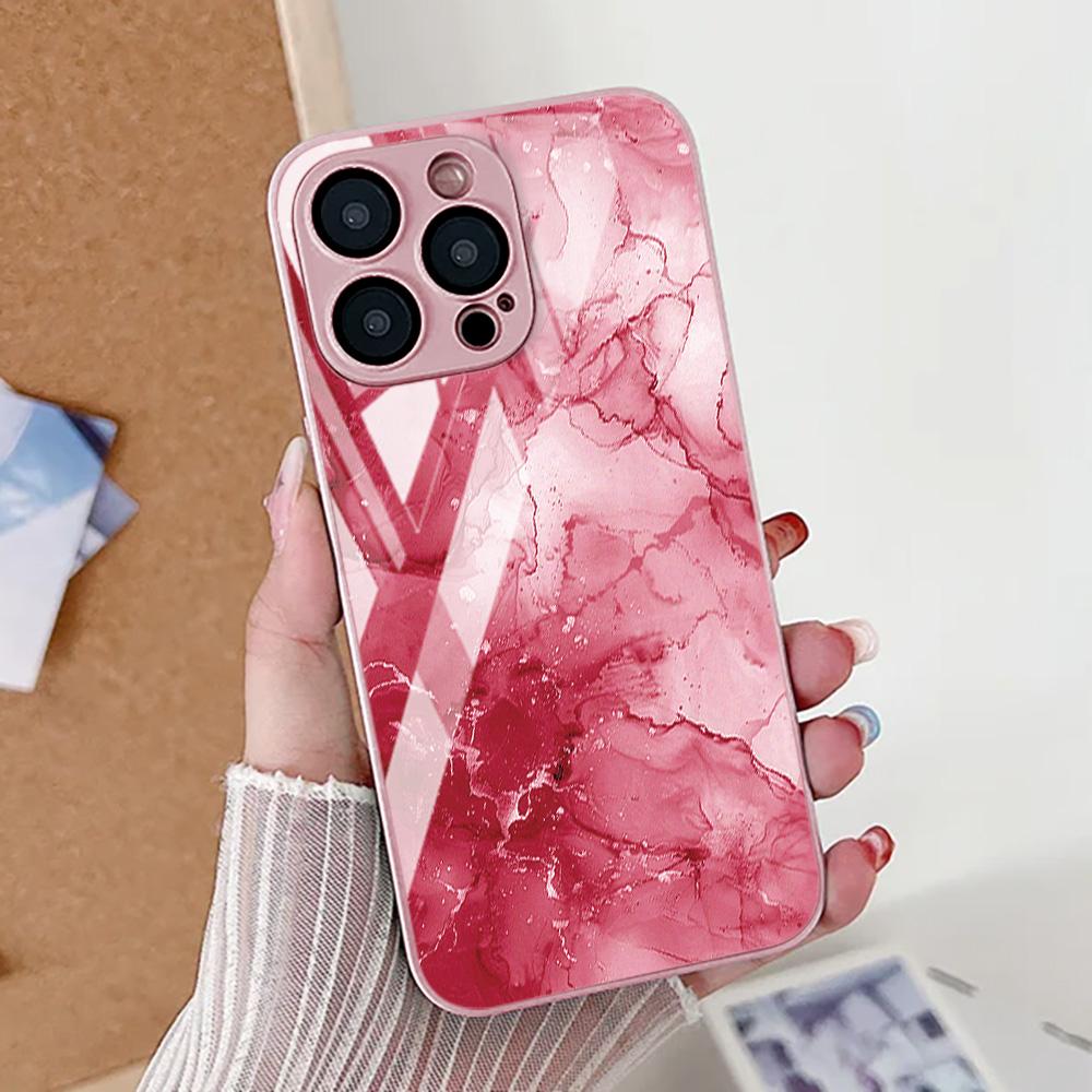 Marble Pattern Phone Case For Samsung Galaxy S25 S24 S23 Ultra Case A56 A17 A55 A16 A26 A54 A53 A34 A36 S21 FE Shockproof Cover