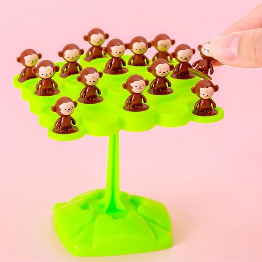 Monkey Balance Tree Focus Balance Training Kinderspielzeug Klappmusikserie Eltern-Kind-Interaktives Brettspiel