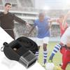High Quality Black Whistle Referee Game Halter Whistle Outdoor Travel Hiking Whistle Suitable for Basketball Volleyball Referee