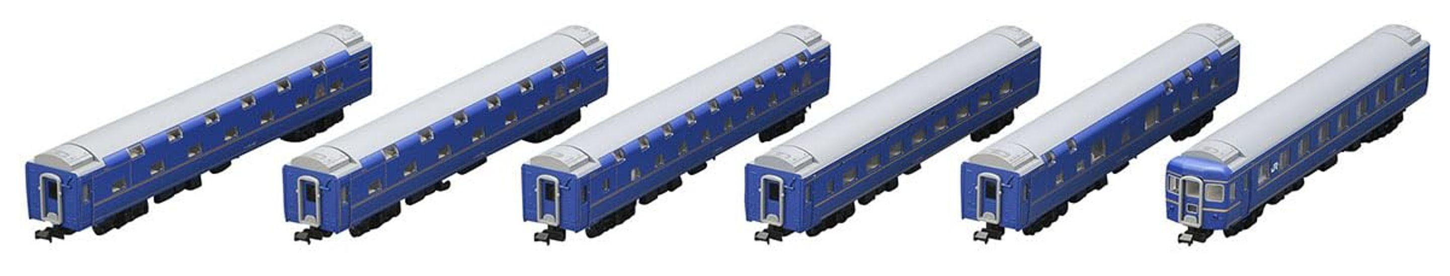 

TOMYTEC TOMIX N Gauge JR 24 Series 25 Hokutosei JR Hokkaido Specification Additional Set 98836 Railway Model Passenger Car