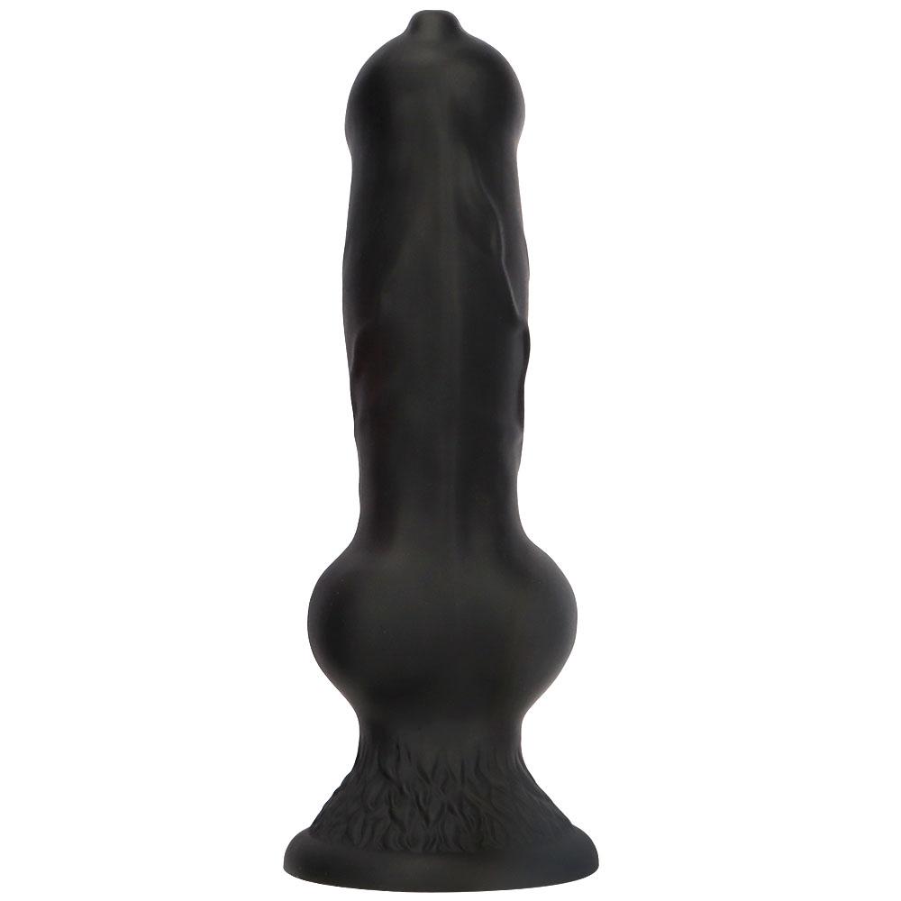 5 Größe XXL Realistischer Big Knot Hundedildo Dicker Tierpenis Saugnapf Große Dildos Analplug Erwachsene Riesige Sexspielzeuge Männer Frauen