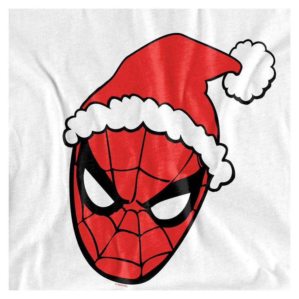 Spider-Man Womens/Ladies Santa Hat T-Shirt