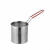 Cestello per Frittura Profonda Design Perforato Versatile Francese Colapasta per Cuochi Casalinghi, Chef,