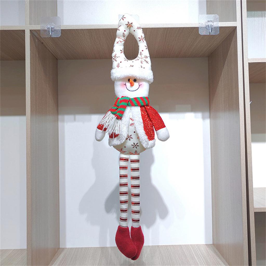 Christmas Door Hanging Ornament Long Leg Doll Hanging Decoration For Tree Holiday Party Decoration Indoor and Outdoor