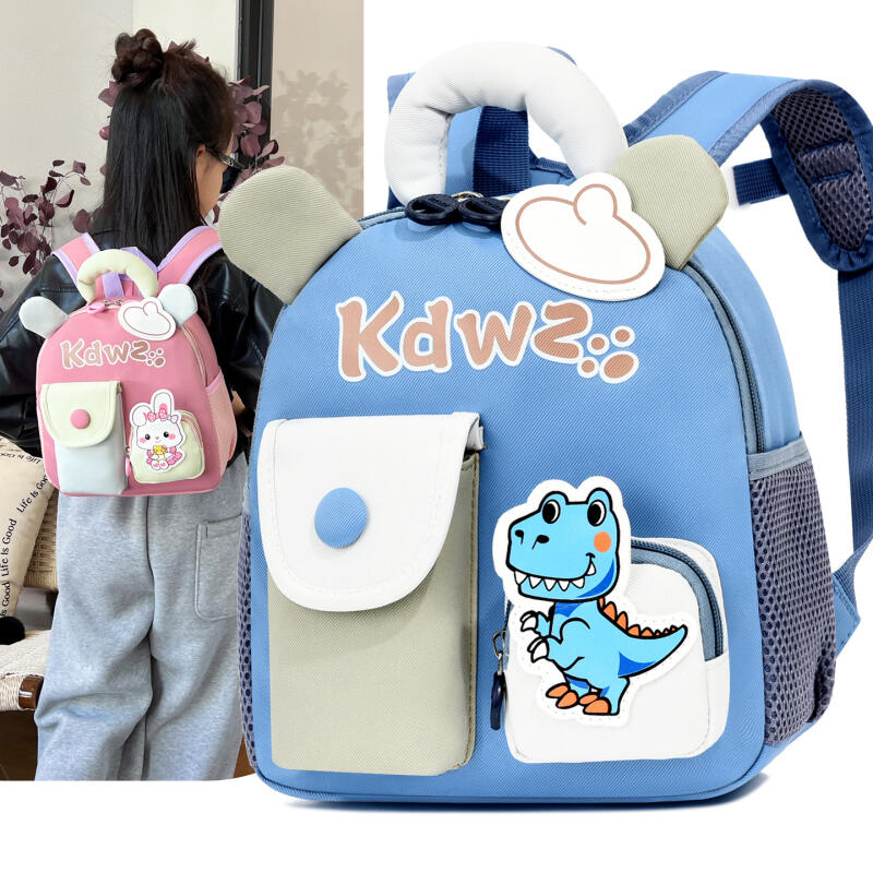 Dinosaur Cartoon Kindergarten School Bag Girl Backpack Children School Bag