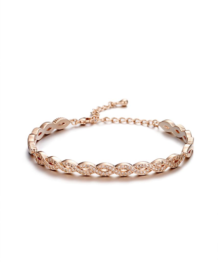 Ellejewelry Twist Rail Bracelet Elbrbb023