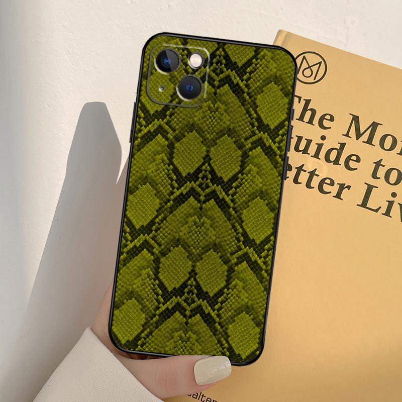 

Чехол из змеиной кожи Python для iPhone 13 12 11 14 Pro Max Mini XR X XS MAX 6S 7 8 Plus SE 2020 2022, чехол для телефона iPhone 14Pro MAX