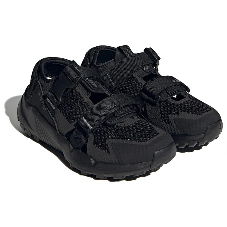 New Adidas Terrex Hydroterra At Sandals 'Core Black Grey' IF7596