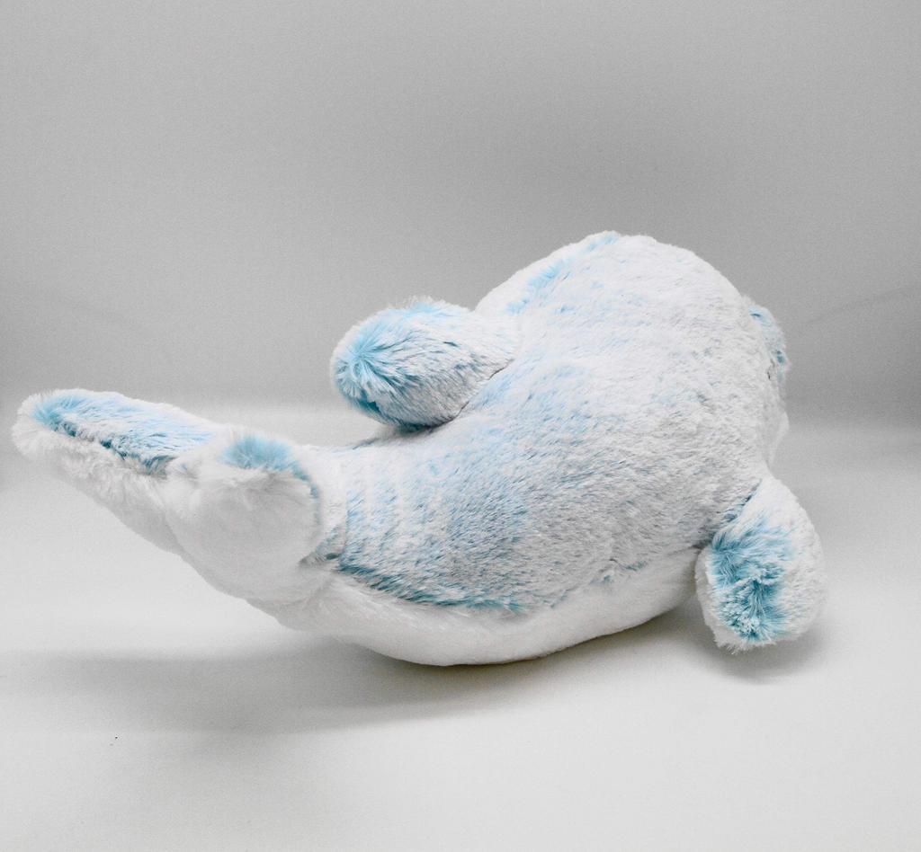 Aurora World Powder Kids Dolphin Plush Toy, Light Blue