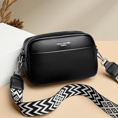 Dames Leren Schoudertas Casual Messenger Bag Portemonnee Designer in de Mode Luxe