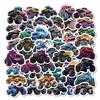 New 50 Monster Truck Series Waterproof Decorative Stickers DIY Mobile Shell Skateboard Helmet Guitar Decoration