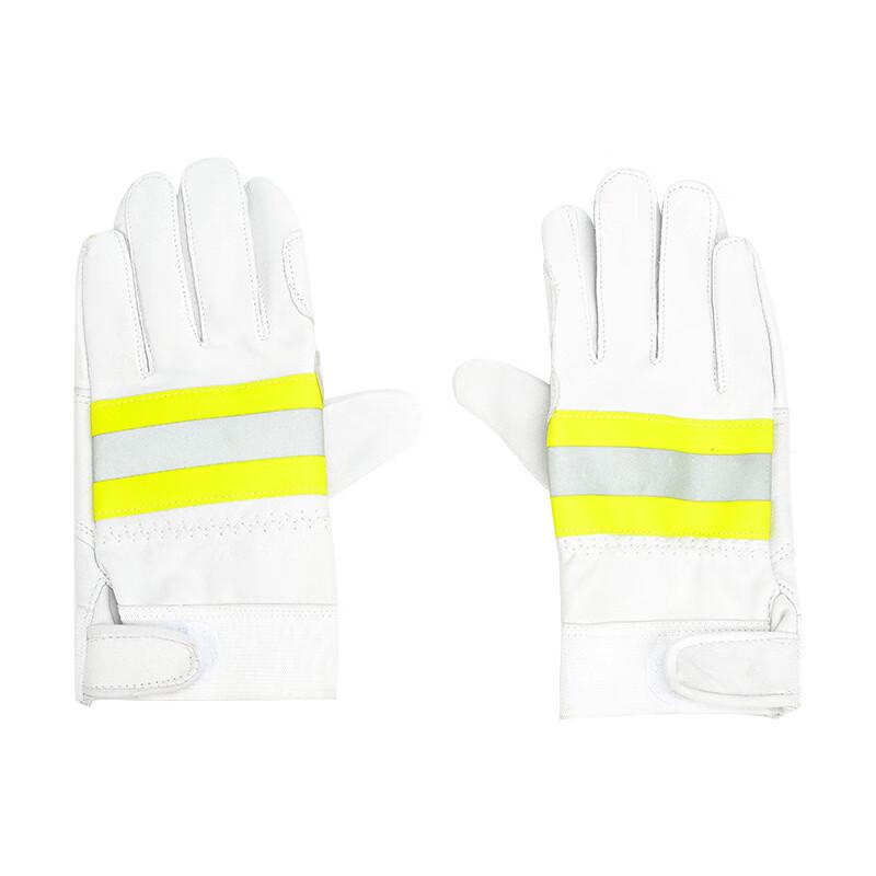 Brangdy Reflective Firefighter Rescue Gloves Standard