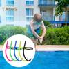 Snorkel Training Tube for Lap Swimming Diving Snorkel Breathing Tube with Headband Liquid Silicone Mouthpiece Snorkel Tube for Adult Kids