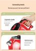 Wanlida Red Stainless Steel Smart Electric Kettle with Double-Layer Anti-Scald Insulation and Constant Temperature Control.