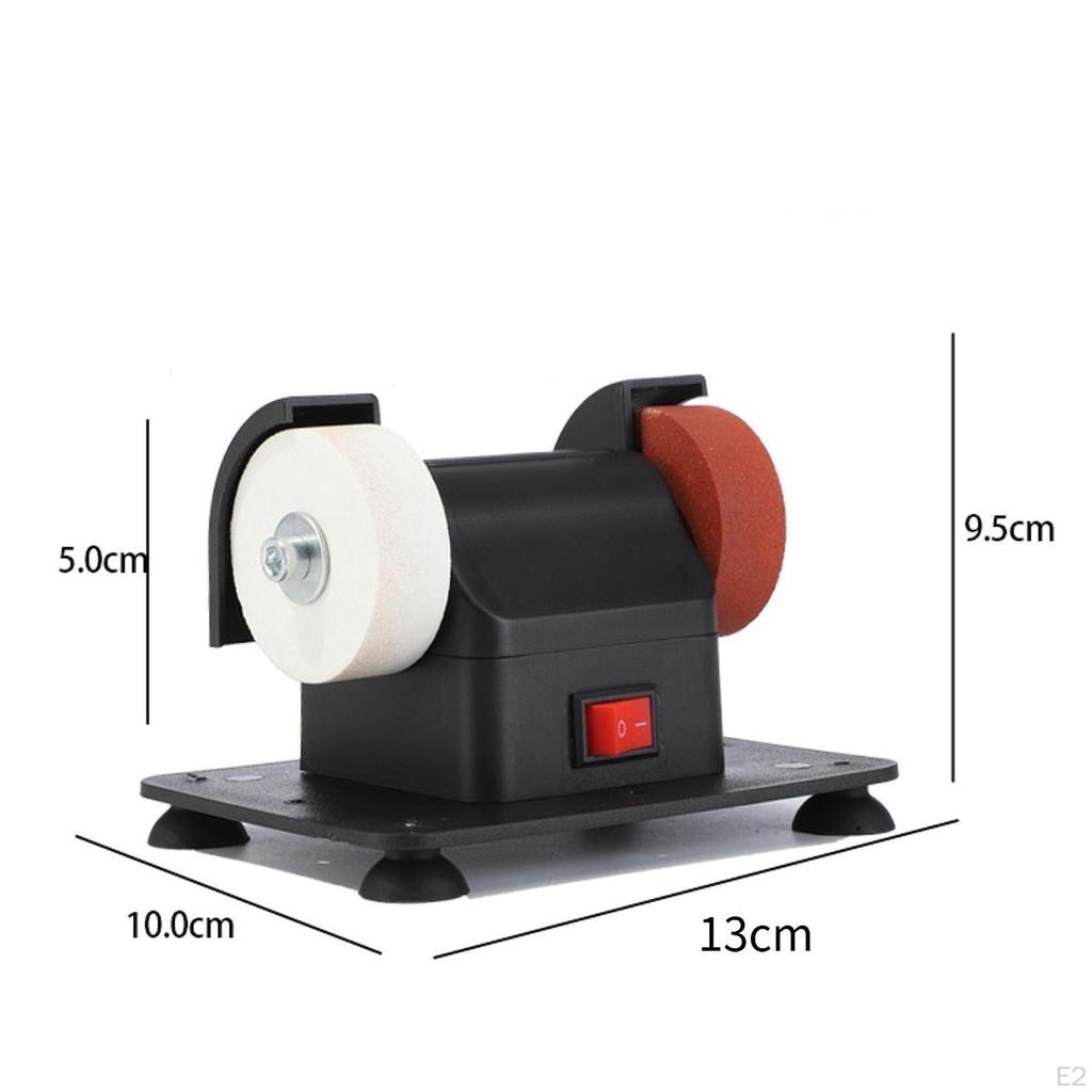 Mini Bench Grind Black Professional Accessories Supplies Benchtop Sander Grinding Machine for Metal