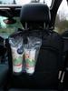 2Pc of Fashionable Bowknot Car Seat Hooks - PU Leather Rear Seat Storage & Decoration, Suitable for All Vehicle Types