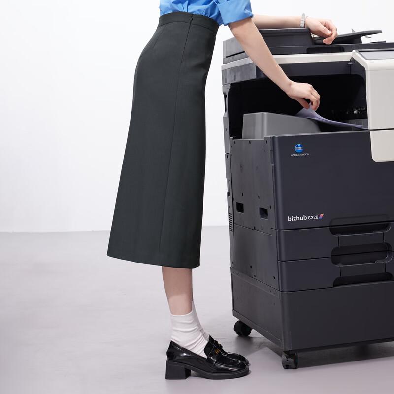 Sancai Women s Professional Slit Midi Skirt M