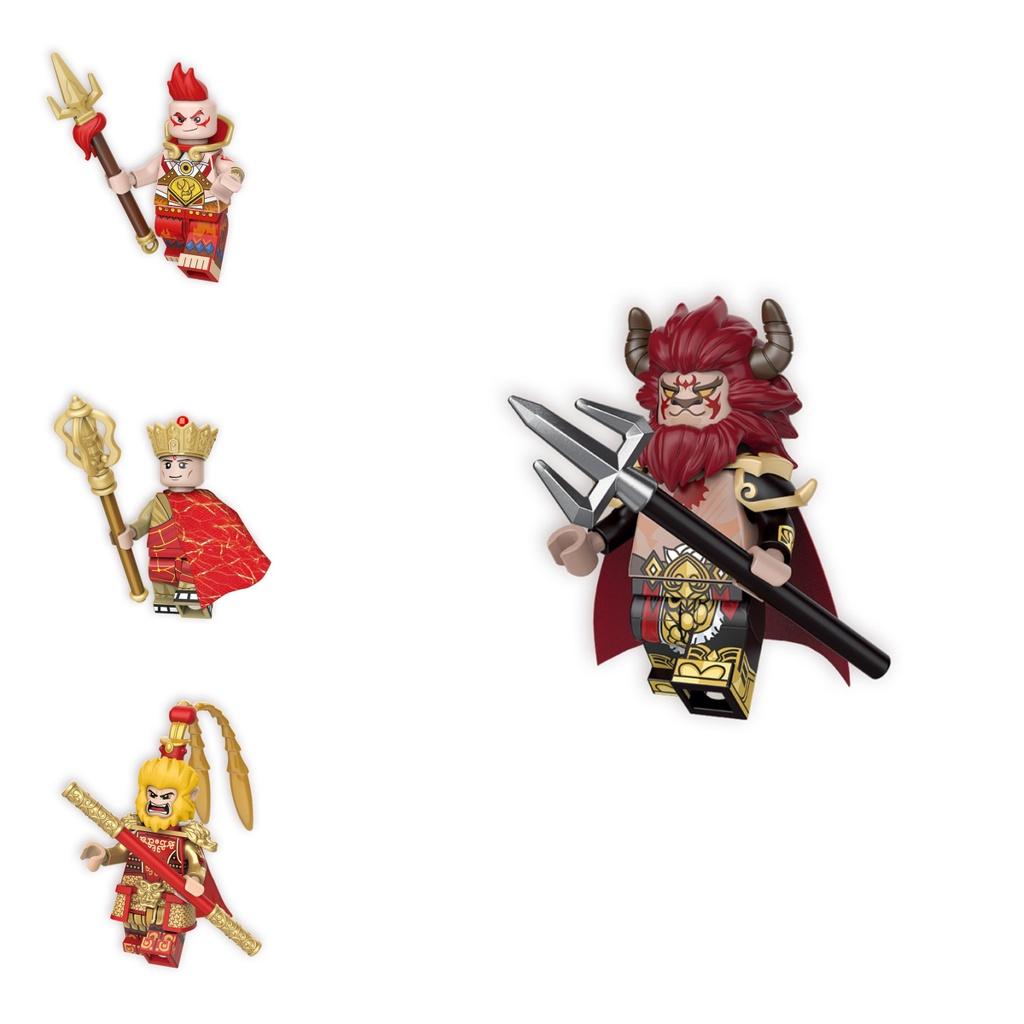 Tang Monk Sun Wukong And Zhu Bajie Model Toys For Kids